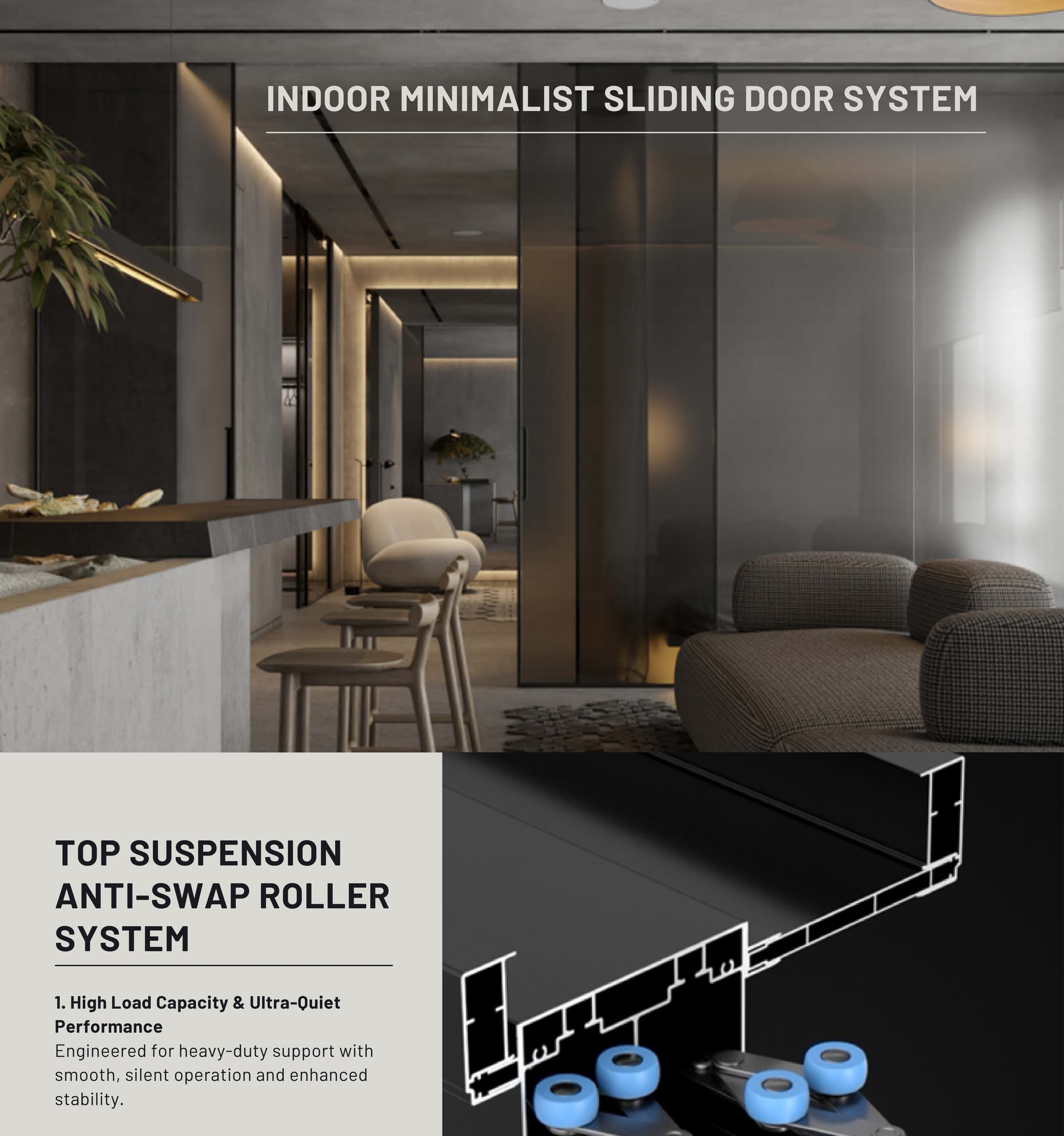 Sliding interior opening